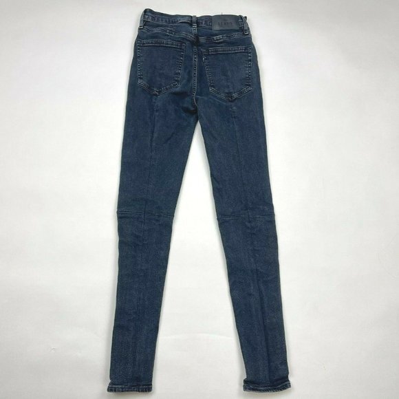 Levi's‎ Made Crafted Silver High Rise Skinny Jeans - Picture 3 of 12